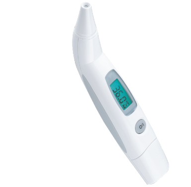 เทอร์โมมิเตอร์วัดไข้ Microlife Infrared Thermometer IR1DE1 (Item code 10029)