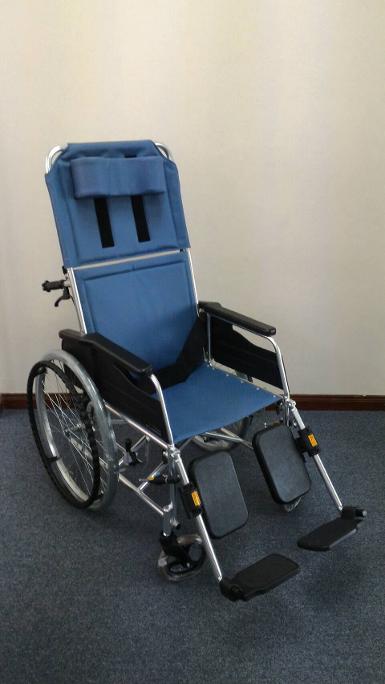 รถวีลแชร์แบบปรับเอนนอน Wheelchair Mutsunaga MW-13 (Item code 10299)